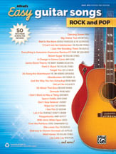 Easy Guitar Songs Rock and Pop Guitar and Fretted sheet music cover